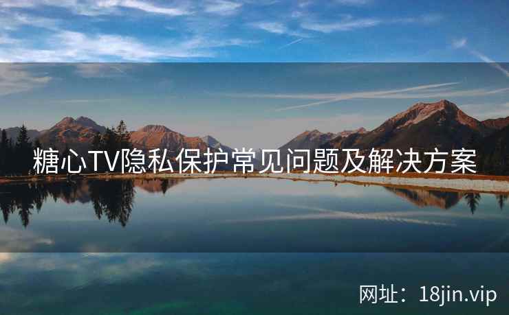 糖心TV隐私保护常见问题及解决方案